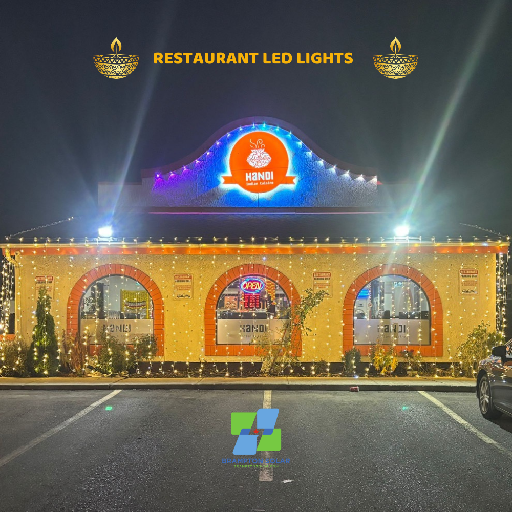 Restaurant - Diwali - Wedding LED Curtain Lights.