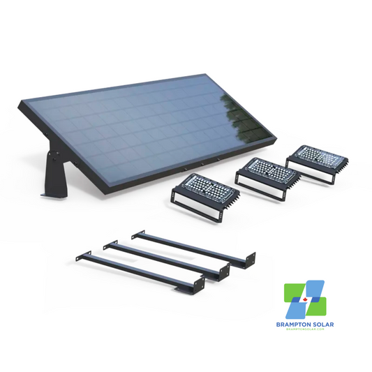 3 LAMP SUPER POWER  SEPARATE SOLAR ADVERTISING LIGHT 60w*