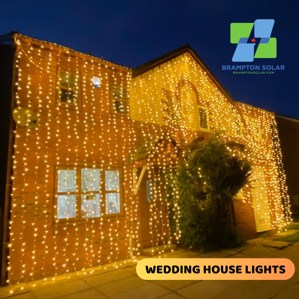 Restaurant - Diwali - Wedding LED Curtain Lights.
