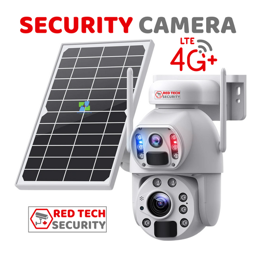 New 10X Optical Zoom 4G Camera IP66 Metal 10W Solar Panel
