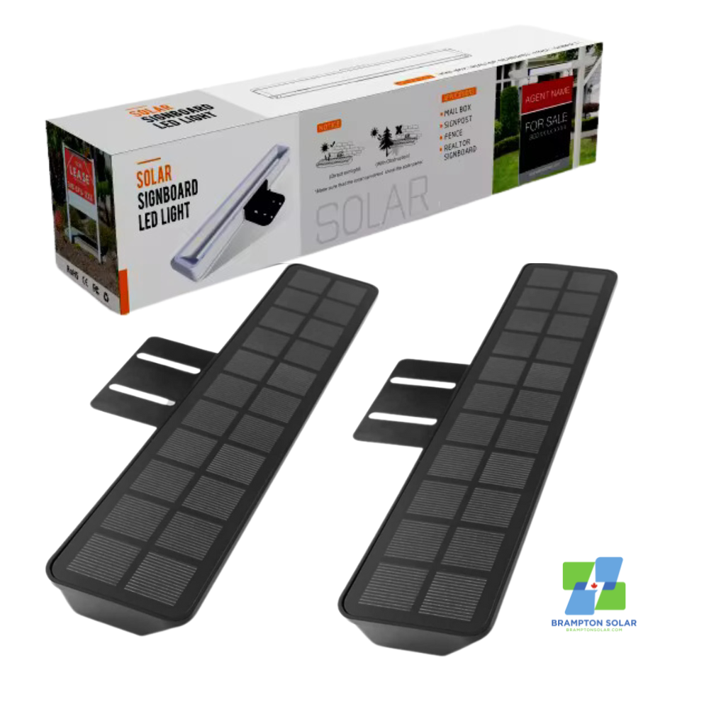 Advertising Realtor Sign Solar Light. Pack of Two.
