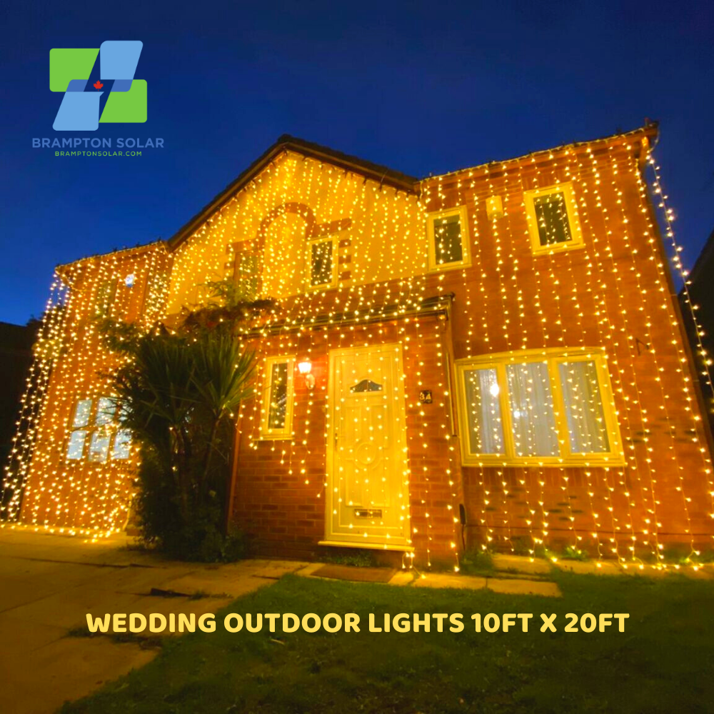 Restaurant - Diwali - Wedding LED Curtain Lights.