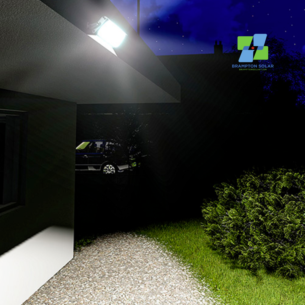 High Power Solar Floodlight 6000 Lumen with Remote Controller.