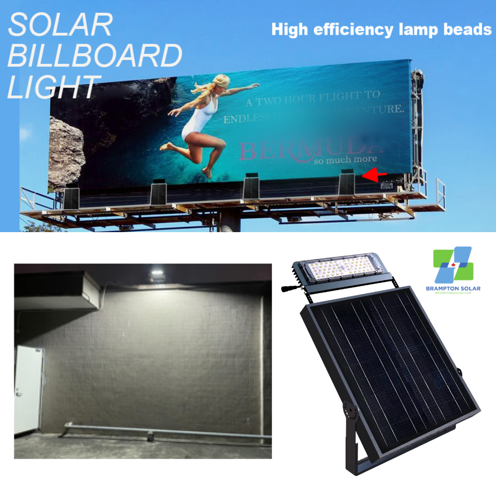 SUPER POWER  SEPARATE  SOLAR ADVERTISING LIGHT 20w