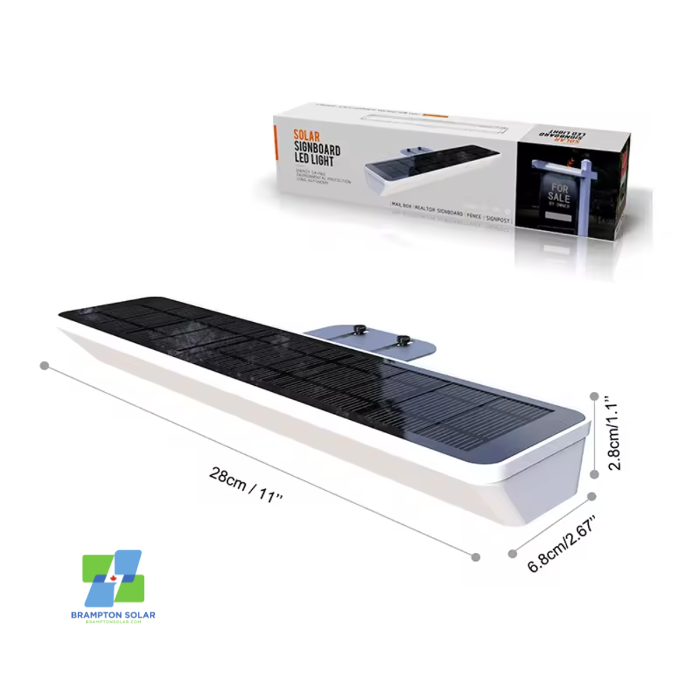 Advertising Realtor Sign Solar Light. Pack of Two.