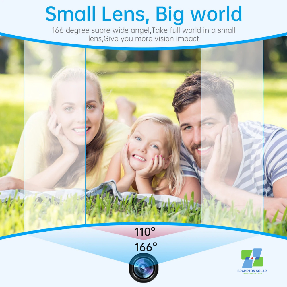 4K HD Clock Camera - Supports Dual WiFi Band 2.4g & 5g.