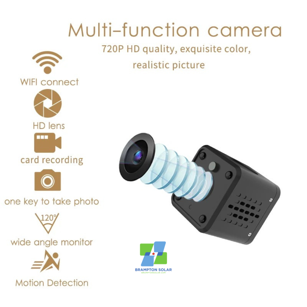 NEW Mini Spy Camera 5GHz WIFI Wireless HD 1080P with Motion Detection Night Vision.