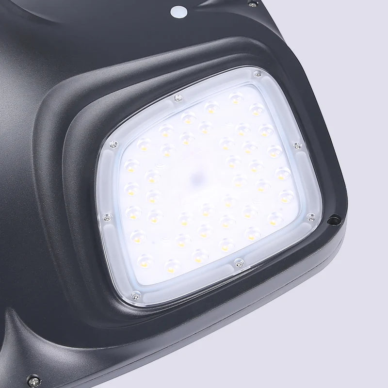 Pole Top Aluminum All In One 40W UFO Garden Solar LED Plaza Light.