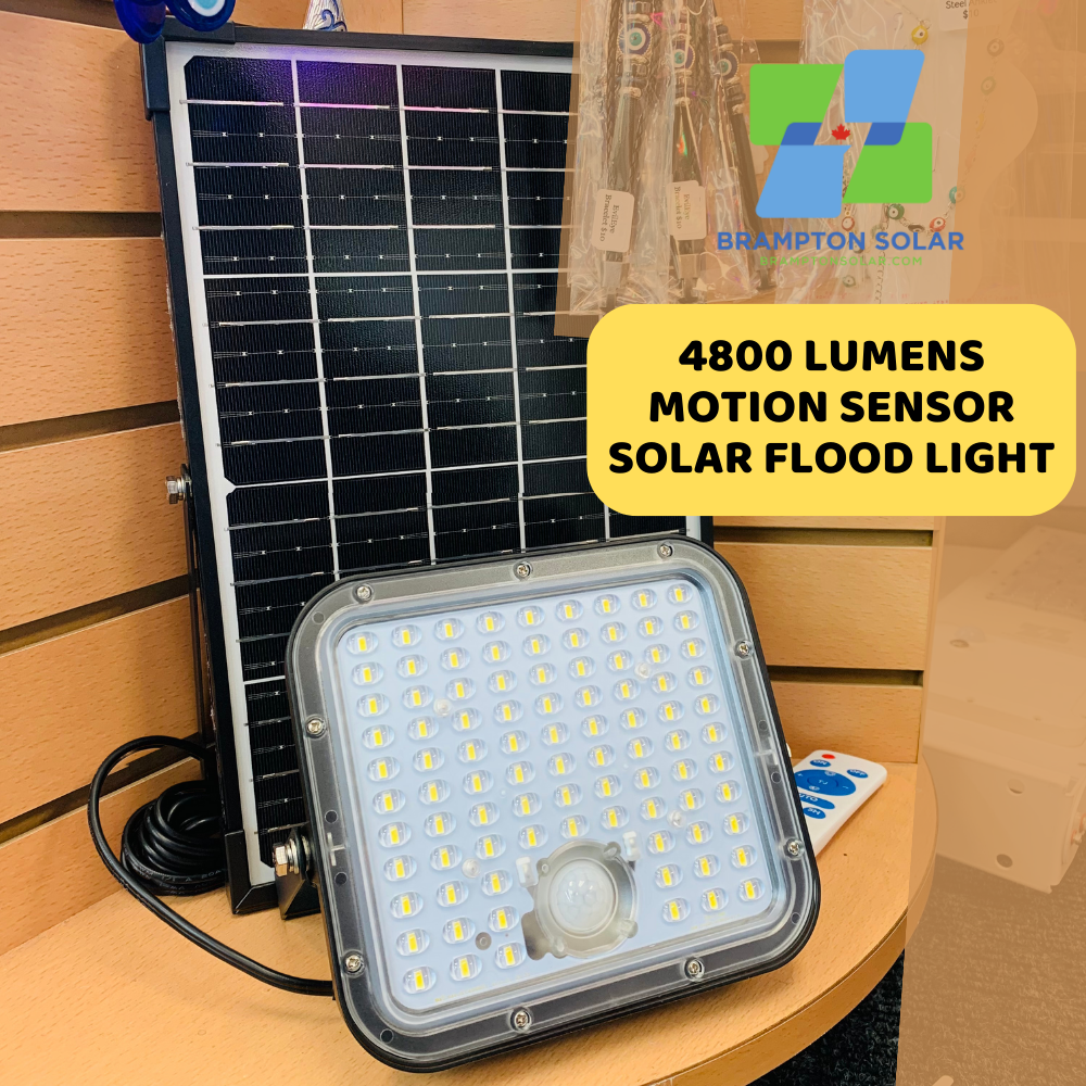 Motion Sensor Solar LED Flood Light (Split Type)