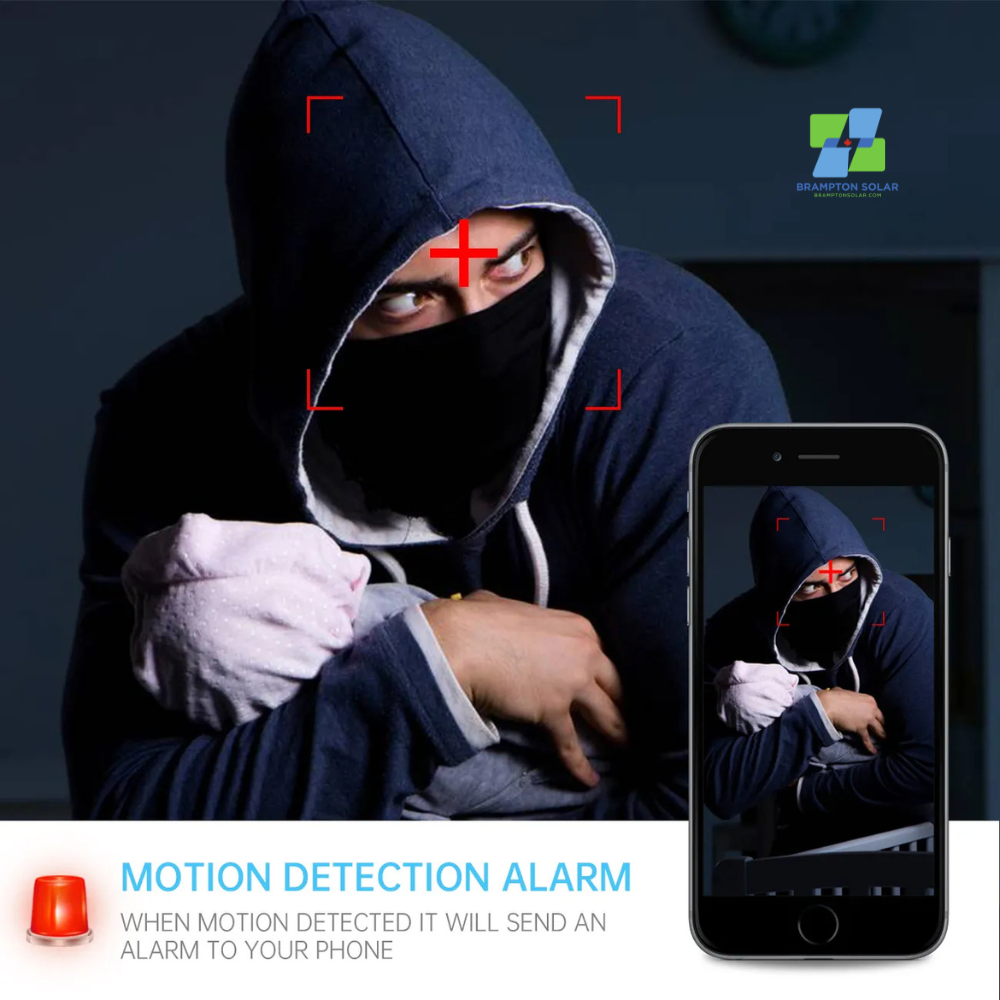 4K HD Clock Camera - Supports Dual WiFi Band 2.4g & 5g.