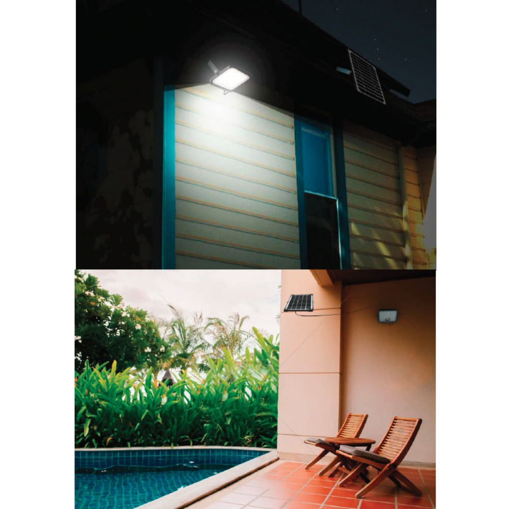 Motion Sensor Solar LED Flood Light (Split Type)