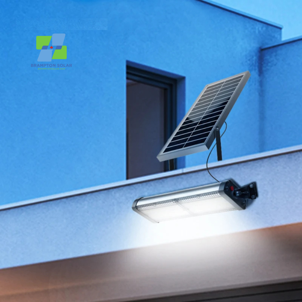 High Power Solar Floodlight 6000 Lumen with Remote Controller.