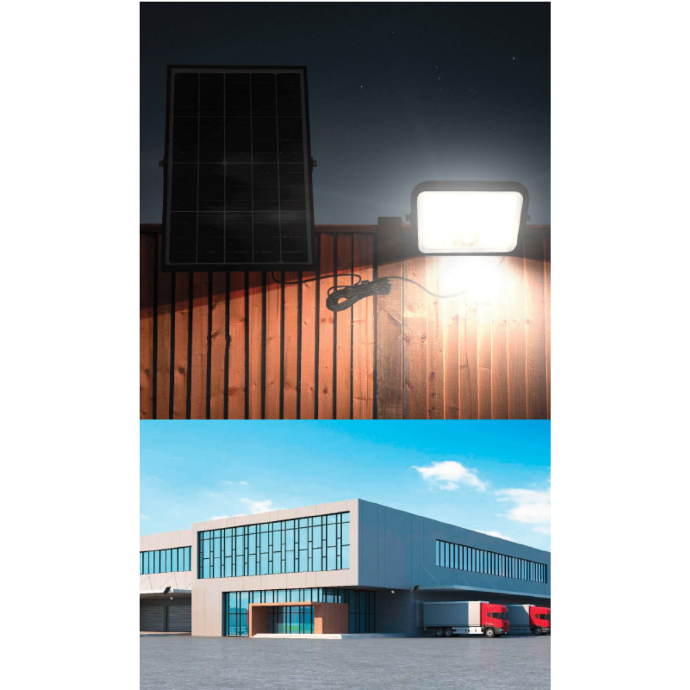 Motion Sensor Solar LED Flood Light (Split Type)