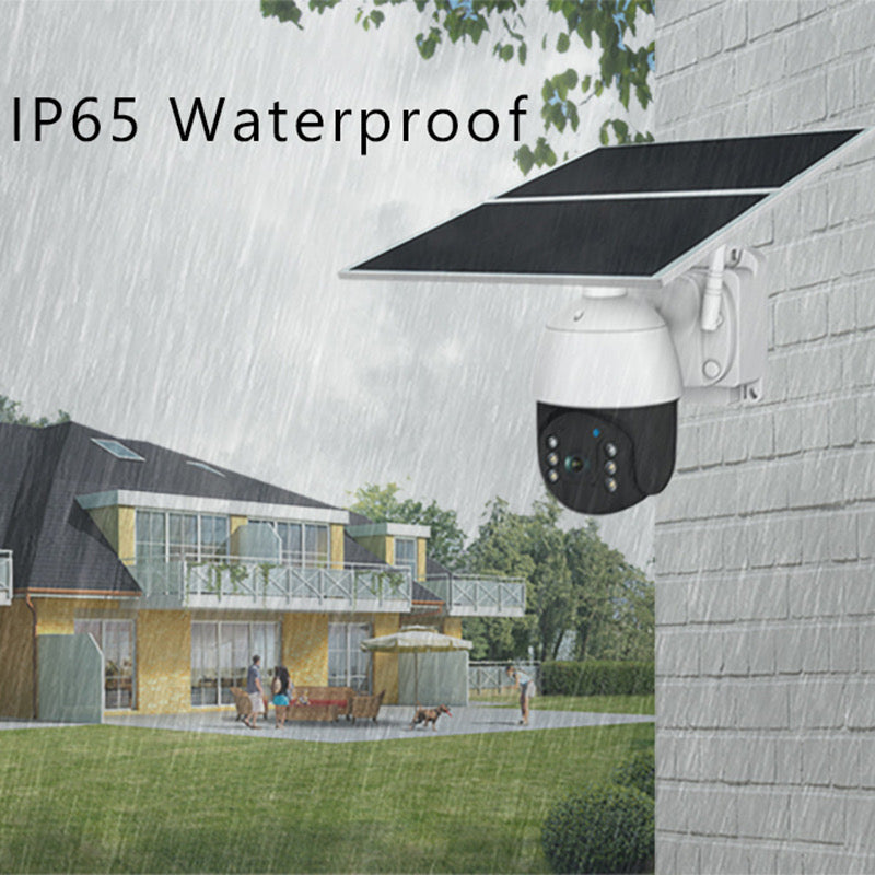 20w 4G/WIFI Solar IP PTZ Cameras Starlight Full Color IR.
