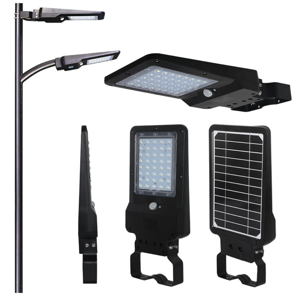 All In One 40W Solar LED Pathway And Street Light - 4800 Lumens.