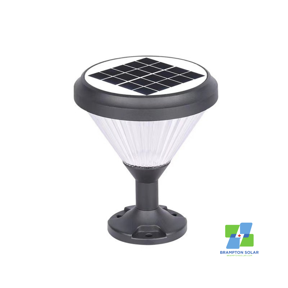 Outdoor Aluminium Post Fence Pathway Solar Lights.