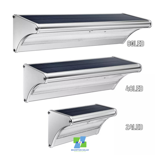 SUPER Bright Outdoor Aluminum Motion Sensor Solar LED Light.