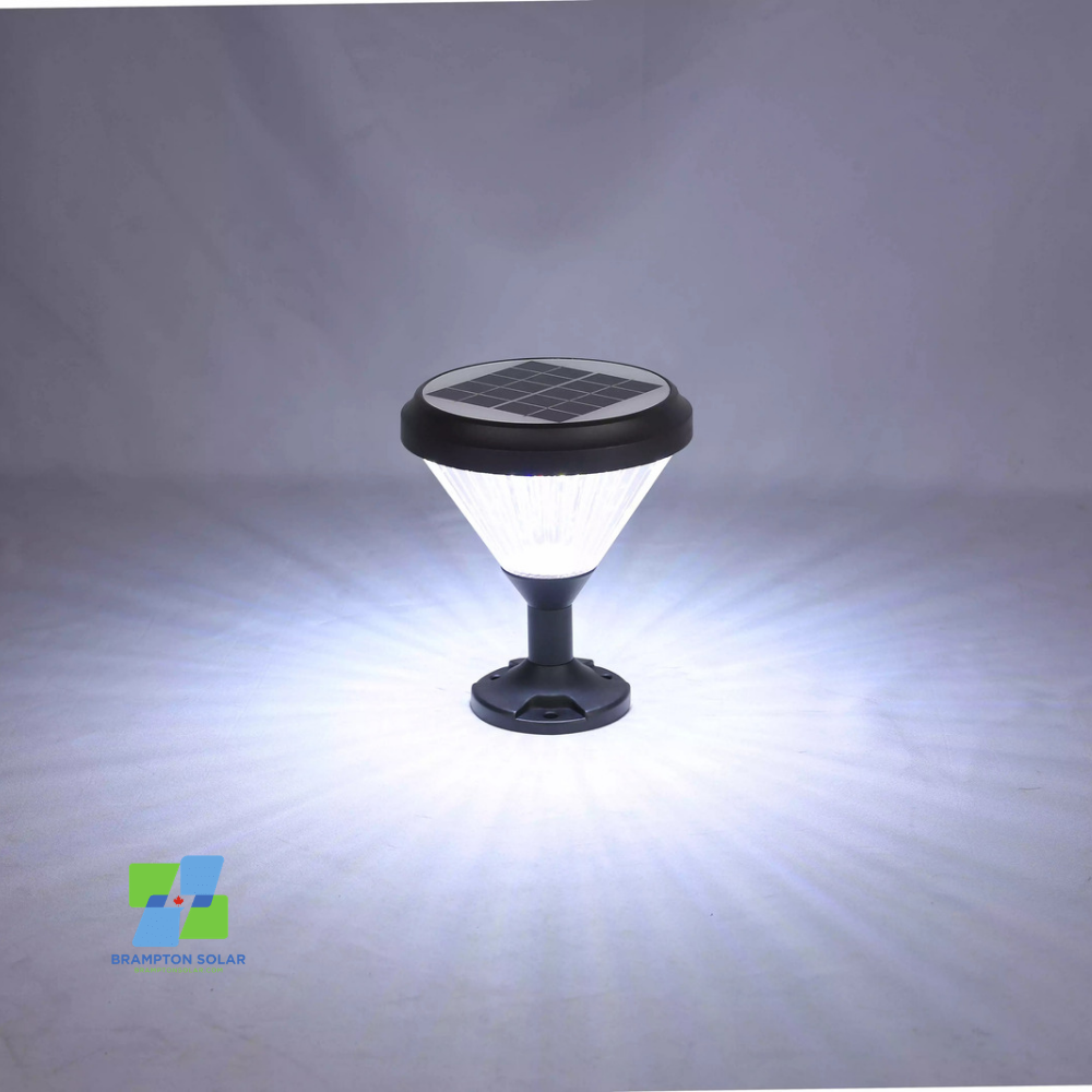 Outdoor Aluminium Post Fence Pathway Solar Lights.