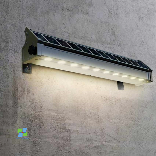 Integrated Aluminum 10w Solar Billboard Led Light. 1000 Lumens.