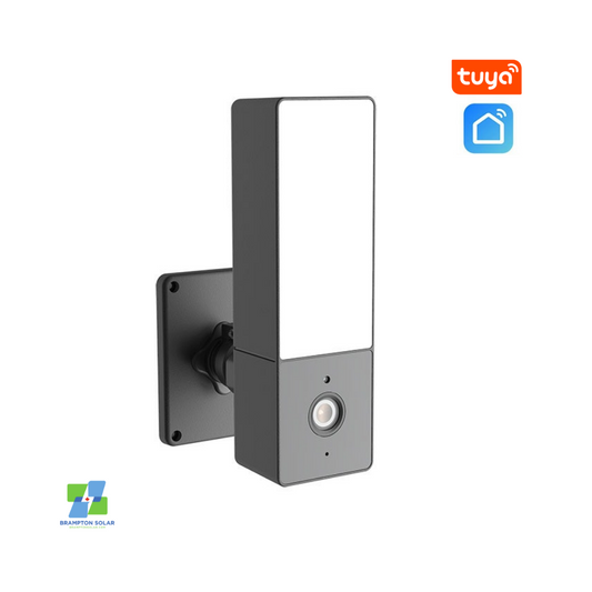 Tuya 1080P WiFi Wireless Floodlight Camera with 10W Wall Light.