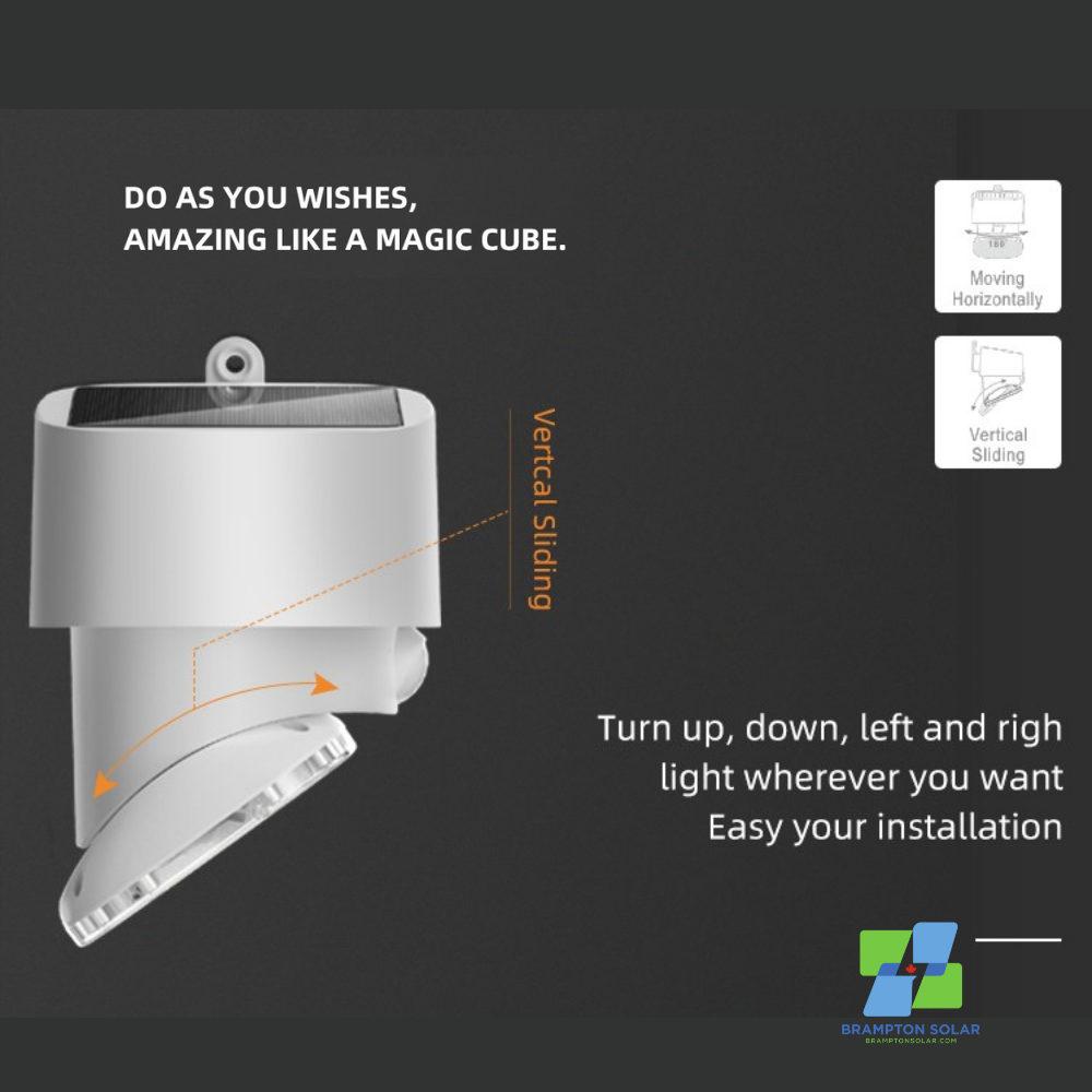 SOLAR WALL LIGHT – MARS 2