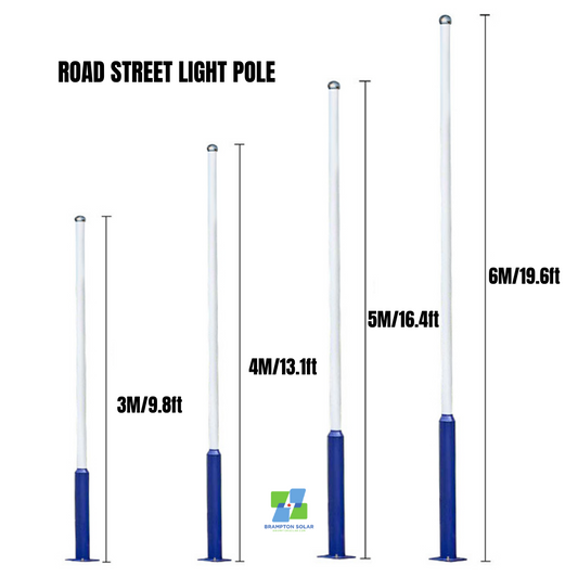 Steel Lamp Post Light Pole. Pickup In-Store Only.