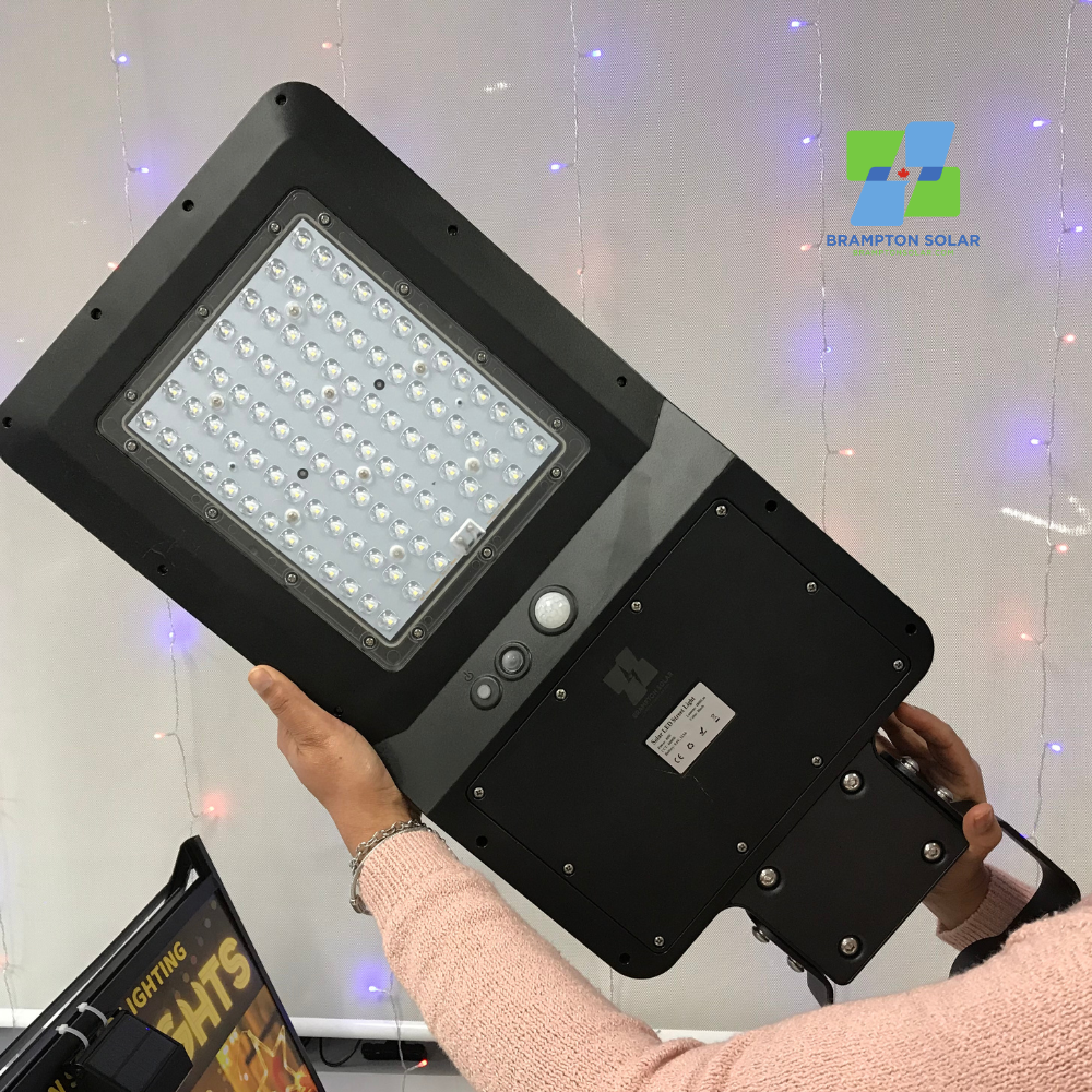 All In One 40W Solar LED Pathway And Street Light - 4800 Lumens.