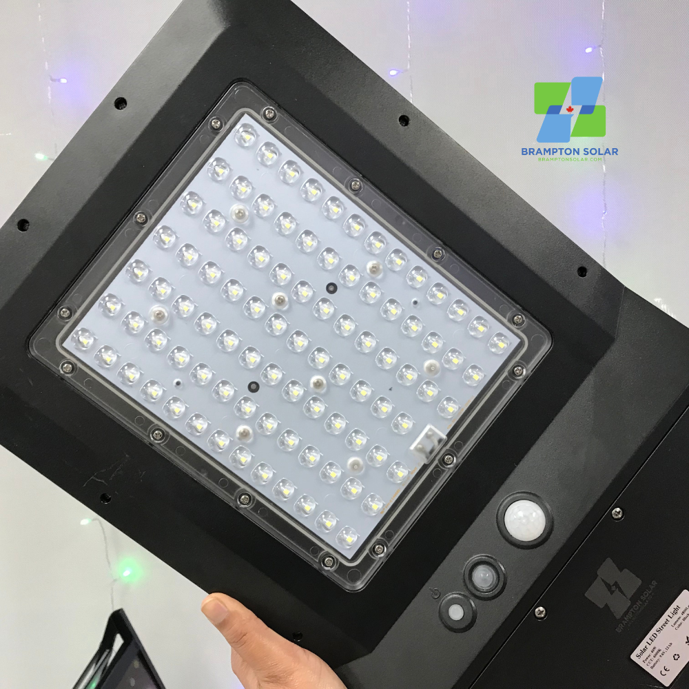 All In One 40W Solar LED Pathway And Street Light - 4800 Lumens.