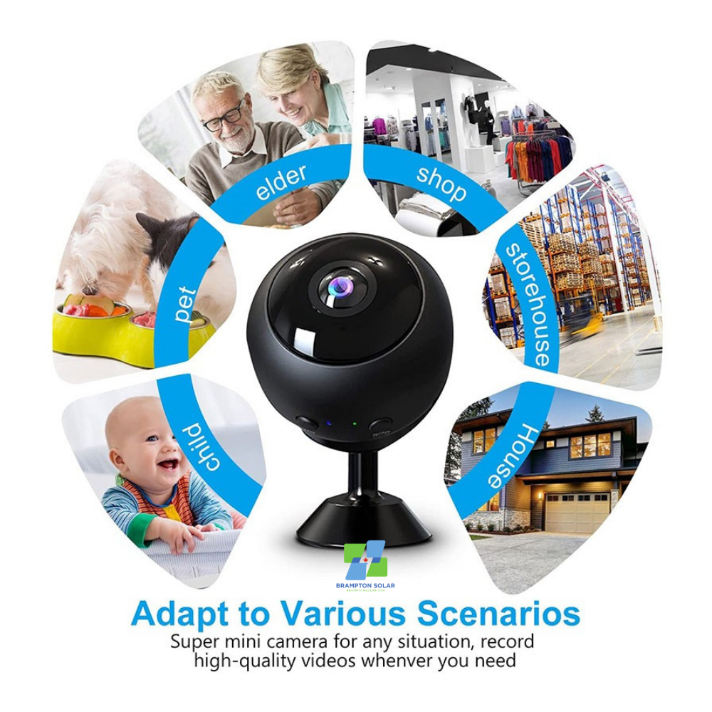 Mini Spy Camera 5GHz WIFI Wireless HD 1080P with Motion Detection Night Vision.