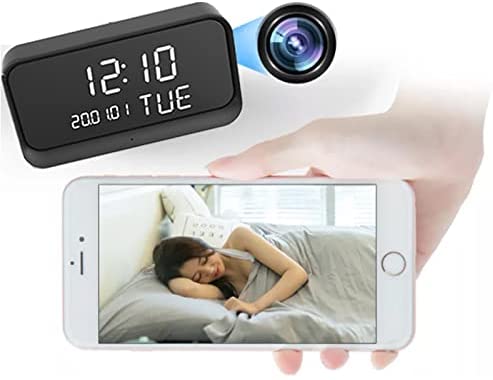 1080P HD Wireless Spy Camera Nanny Cam with Night Vision, Motion Detection
