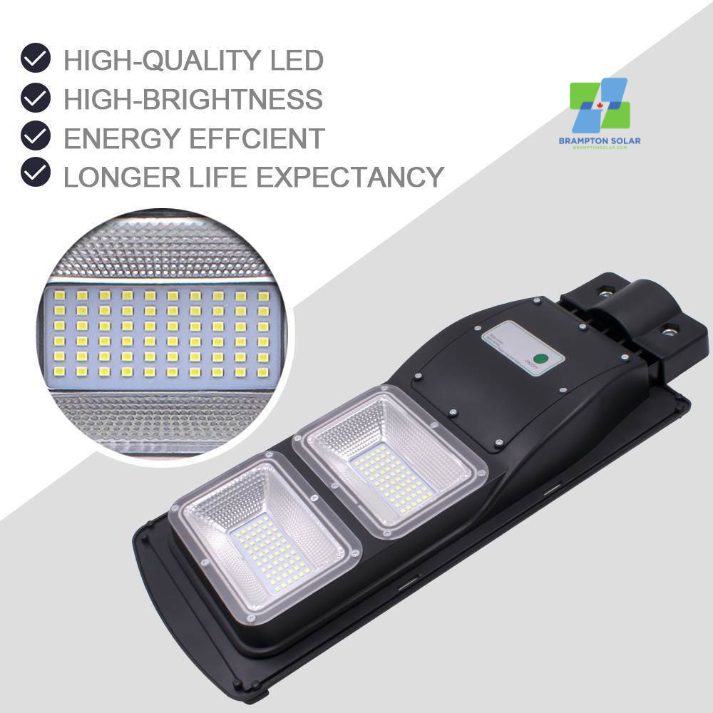 All-In-One 20W-80W LED Solar Street Light. Dusk to Dawn.
