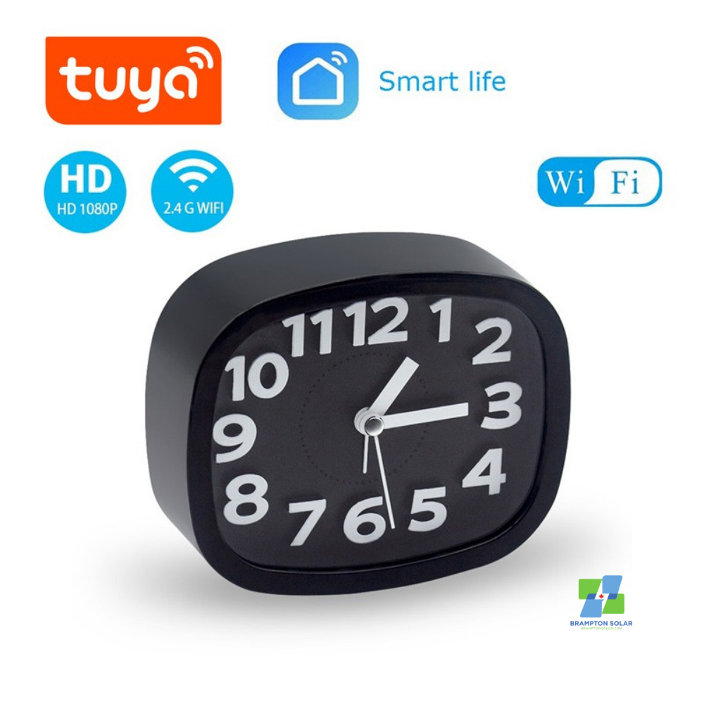Wireless HD WIFI Camera Bluetooth Speaker Hidden Camera Clock.
