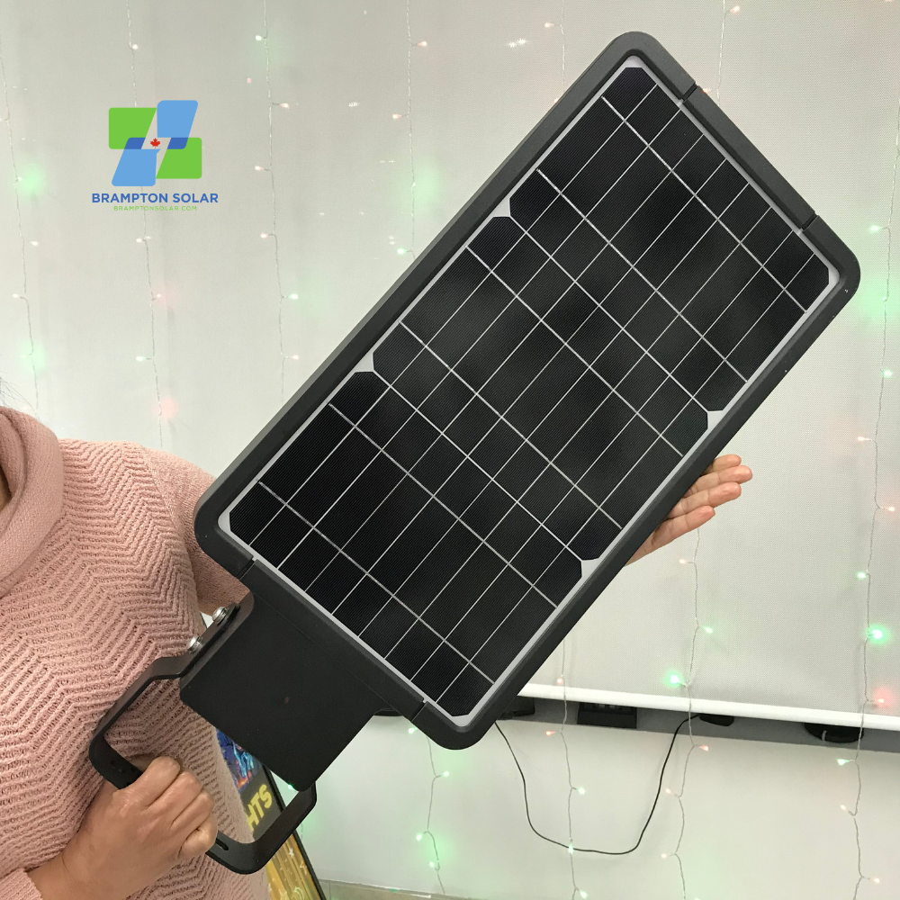 All In One 40W Solar LED Pathway And Street Light - 4800 Lumens.