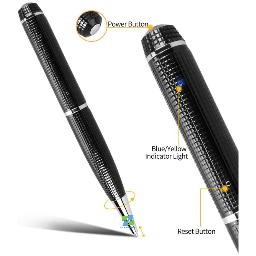 1080P HD Tiny Body Camera Spy Camcorder Pocket Video Pen Support Photo Taking.