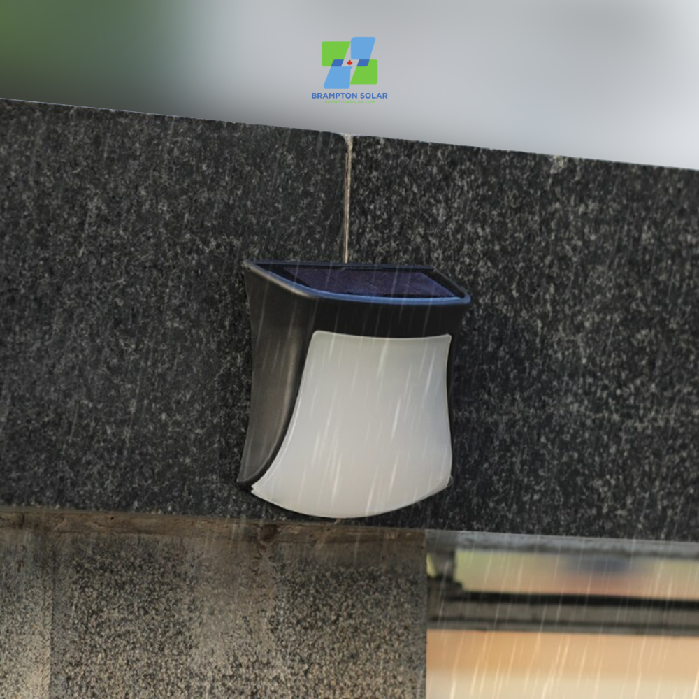 Step Wall Solar Lights. Dusk to Dawn.