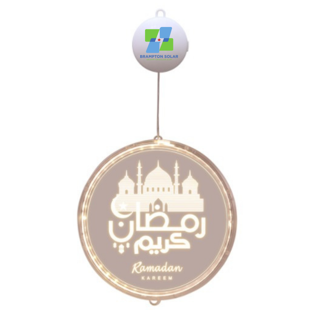 Ramadan Kareem 3D Wall Window LED Light.