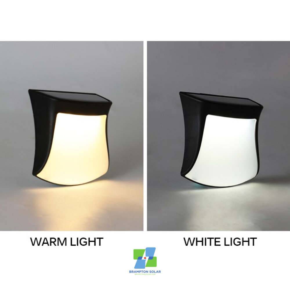 Step Wall Solar Lights. Dusk to Dawn.