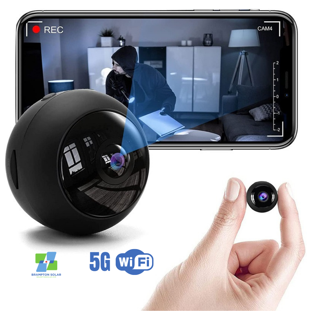 Micro caméra IP WiFi et SD avec détection et acces smartphone