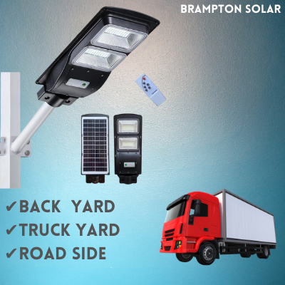 All-In-One 20W-80W LED Solar Street Light. Dusk to Dawn.