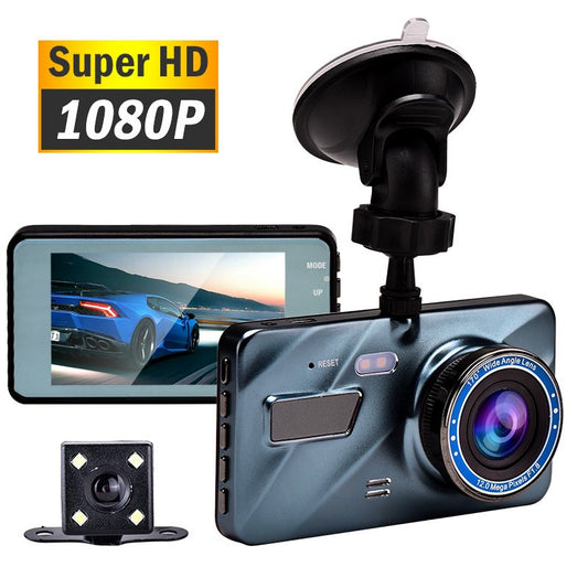 Car DVR 3.6-Inch Screen Dash Cam 2 Cameras Lens + 32GB SD.
