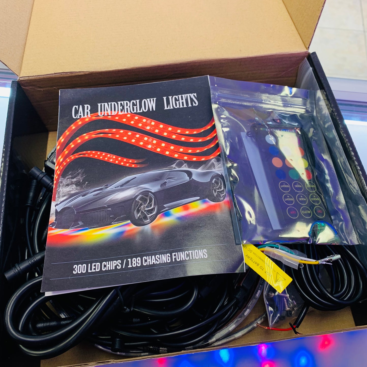 6 STRIP COLOUR CHASING | FLOW SERIES LED UNDERBODY KIT