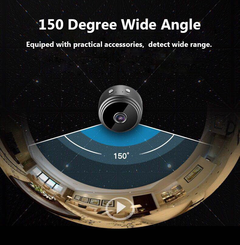 A9 Mini Camera Full HD 1080P IR Night Vision DVR Wireless P2P Wifi Micro Camera.