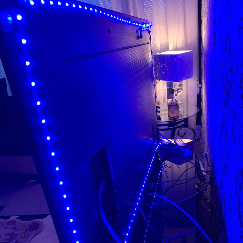 USB TV Led Strip Lights 5050 RGB 2M/6.56ft 60 LEDs 16 Colour USB TV Backlight.