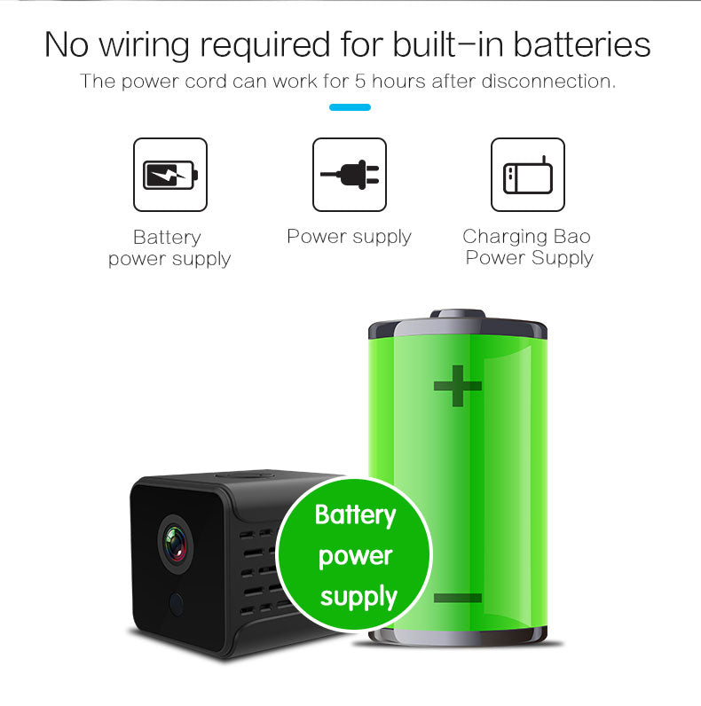 Wireless HD 1080P Wi-Fi Battery Camera with Motion Detection.