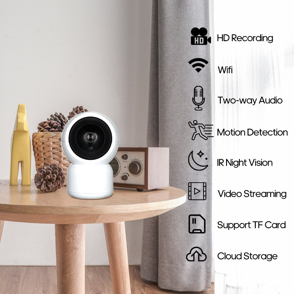 Smart IP Camera Two Way Audio 360° Panoramic WiFi Camera Baby Monitor.