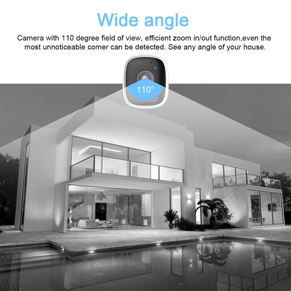 Wireless Security PIR Motion Detection Bullet Surveillance CCTV