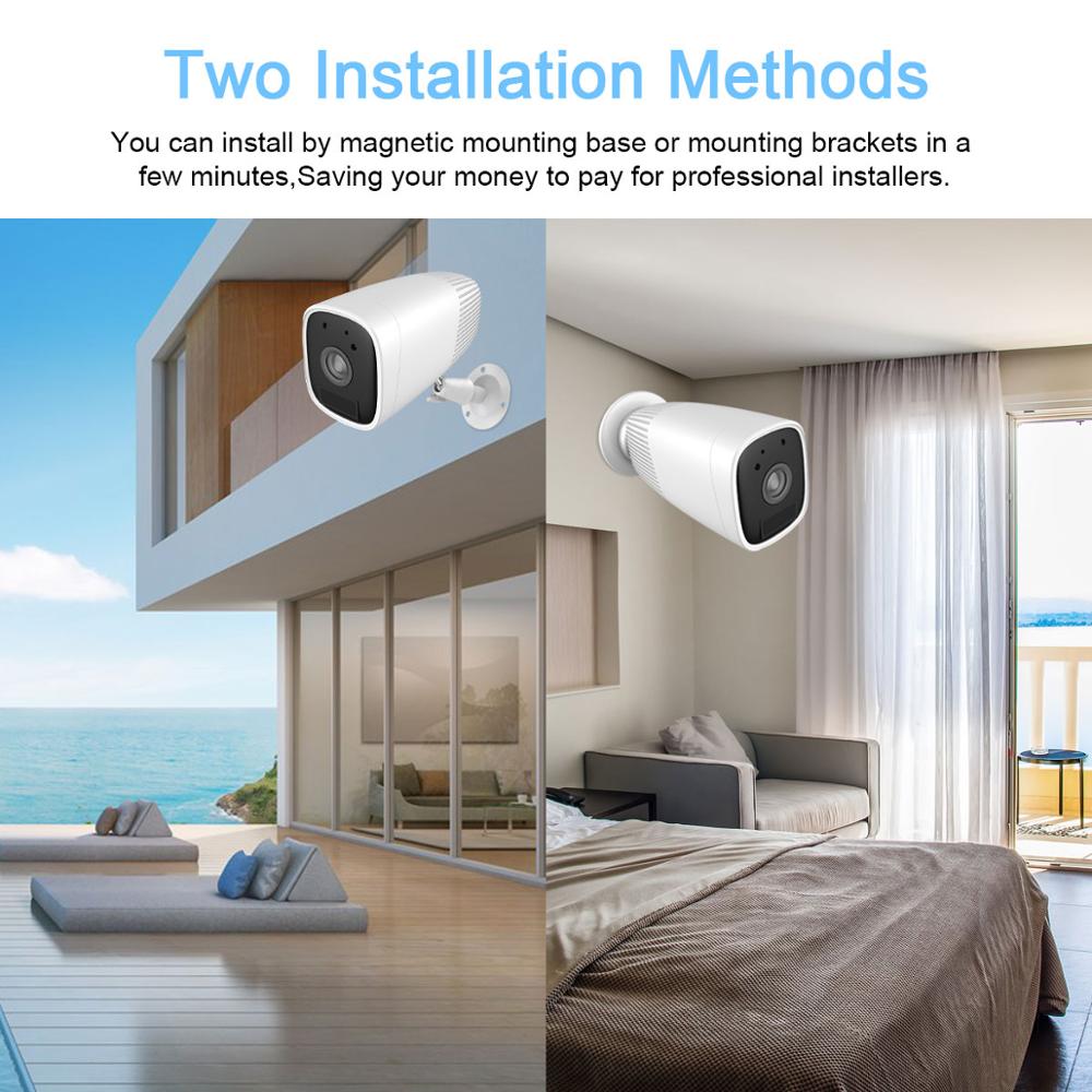 Wireless Security PIR Motion Detection Bullet Surveillance CCTV