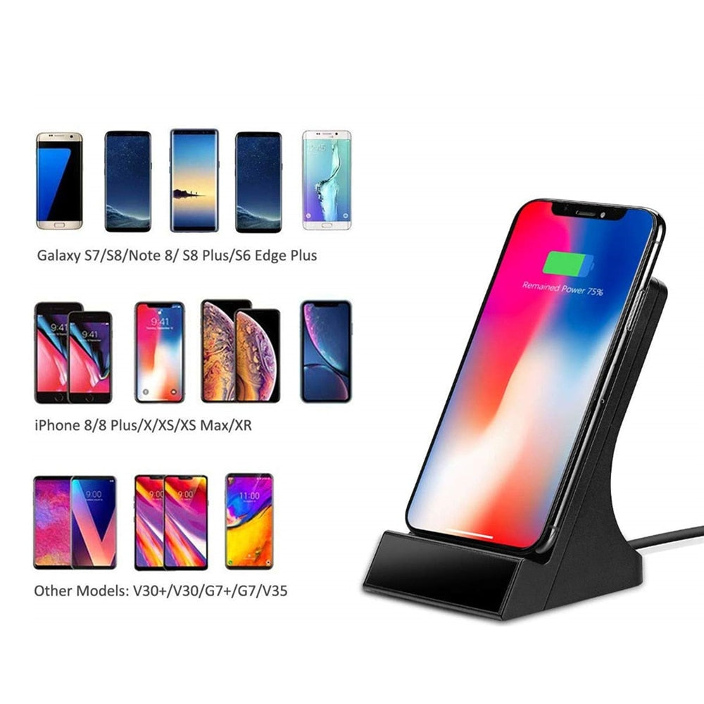 Wireless Charger Security Camera Full HD 1080P Invisible Camera Lens.