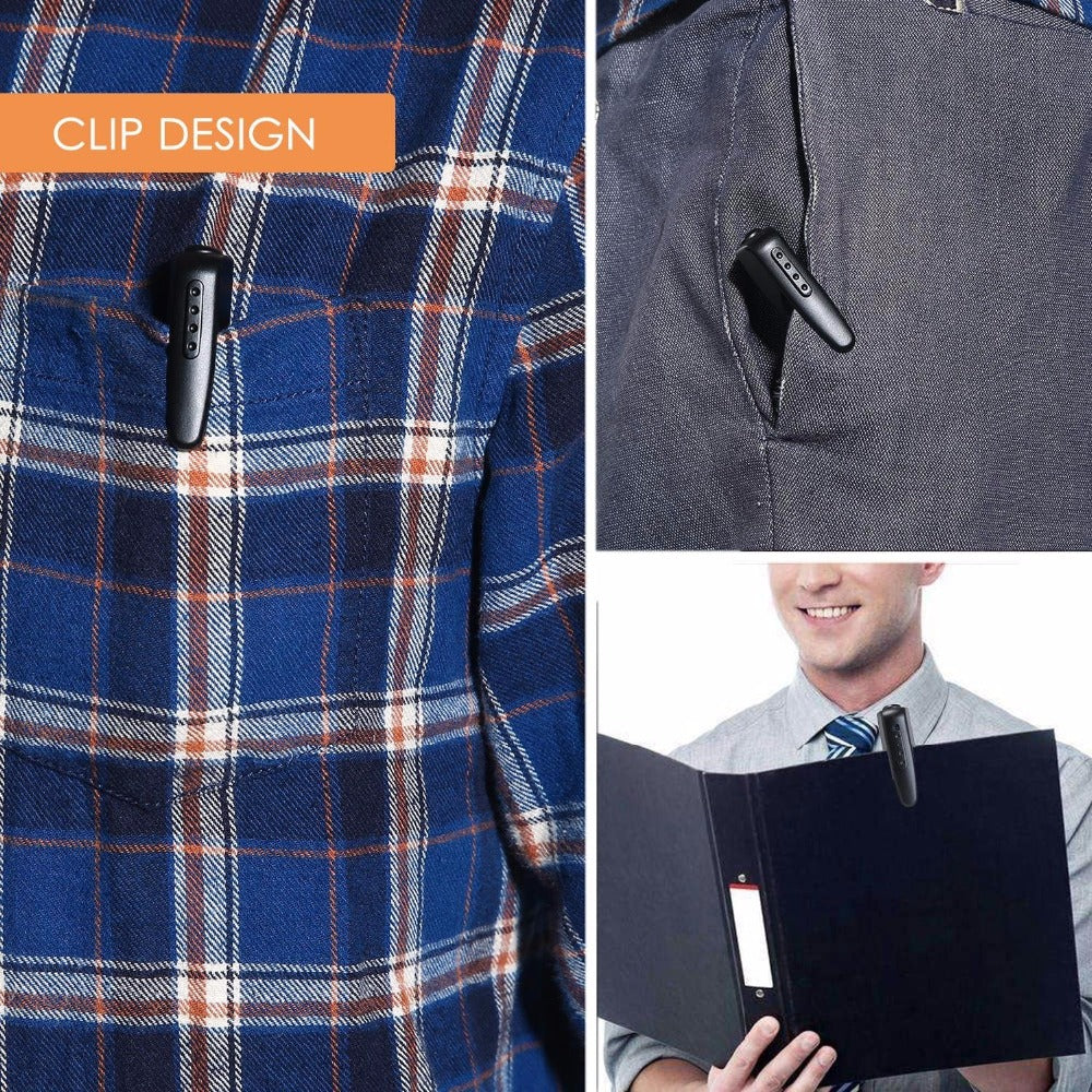 Wearable Mini DVR Purse Pocket Digital Clip Camera + 32GB Card.