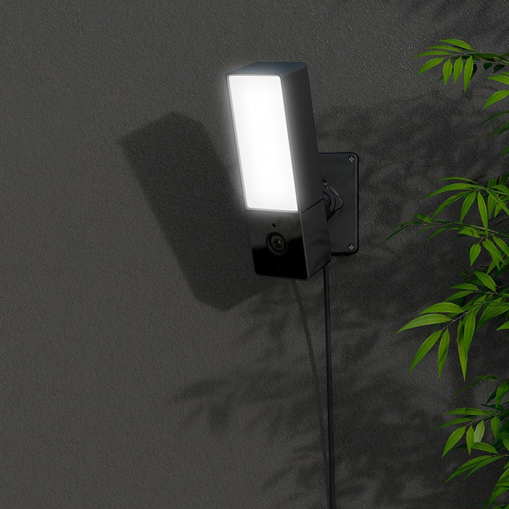 Tuya 1080P WiFi Wireless Floodlight Camera with 10W Wall Light.